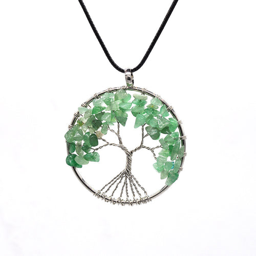 Kabala Life Tree necklace Green Rope — product photo 1 [0ba4252c650aa4681e847222]